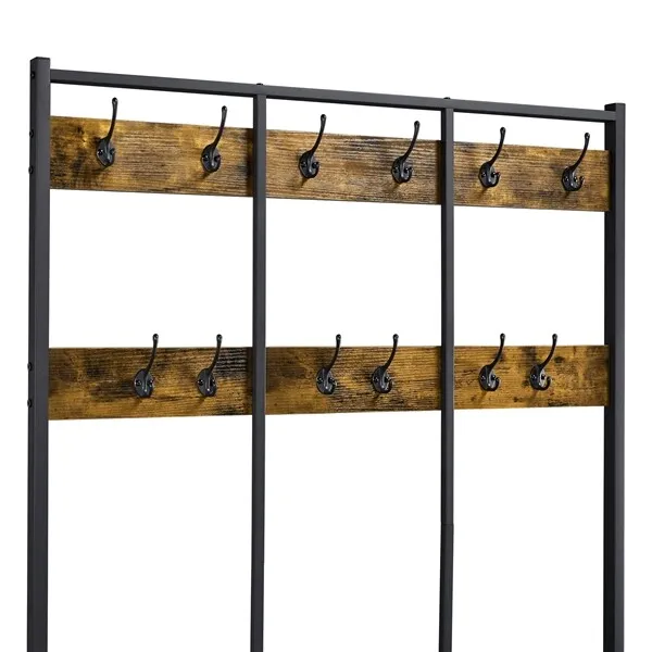 Smith Coat Stand With Shoe Rack - Image 3