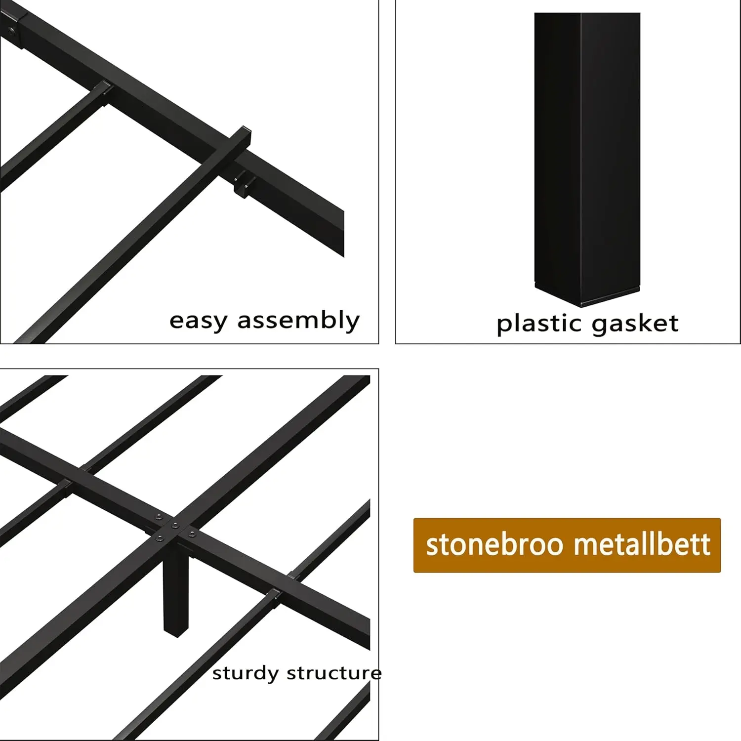 Steele Floating Bed Frame - Image 4