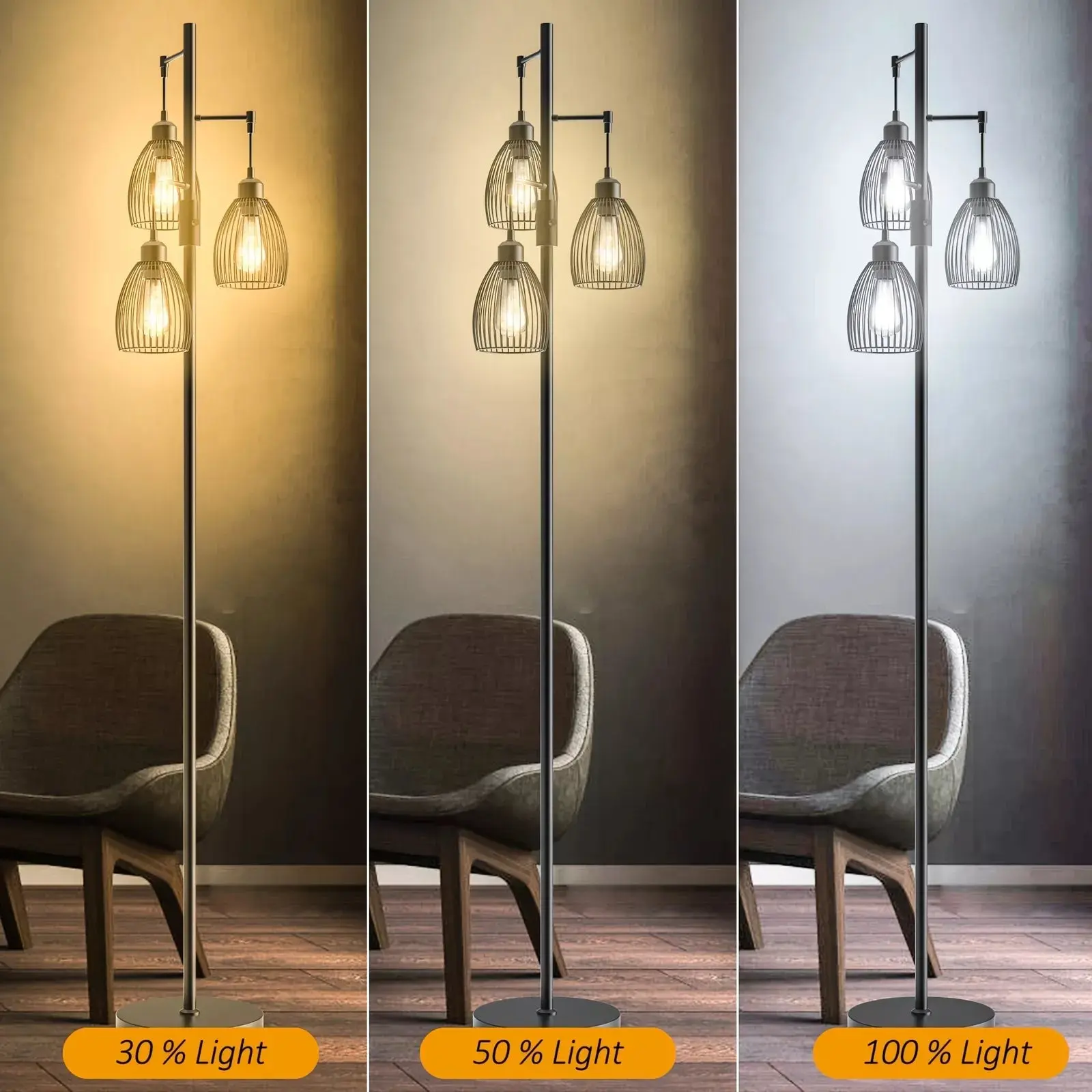 Tear Drop Living Room Floor Lamp - Image 3