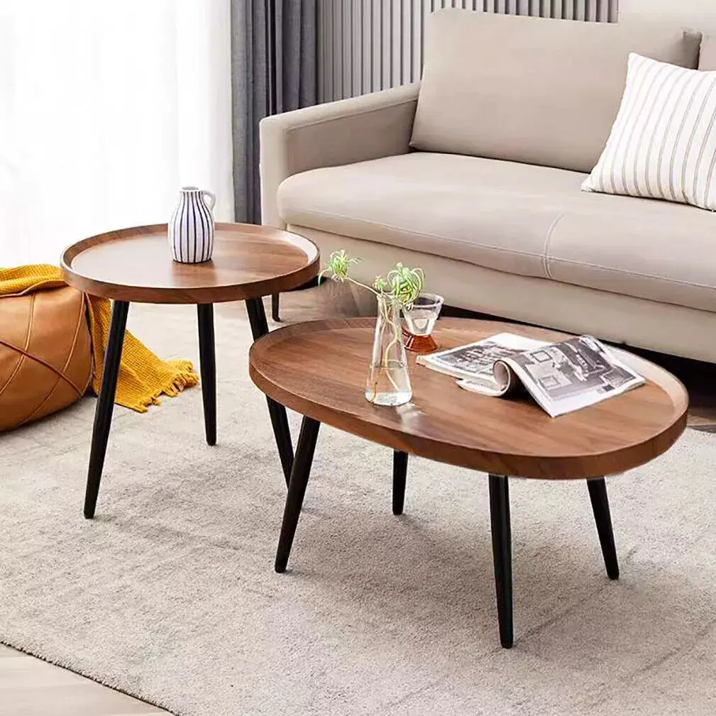 Tess Mid Century Nesting Coffee Table - Image 2