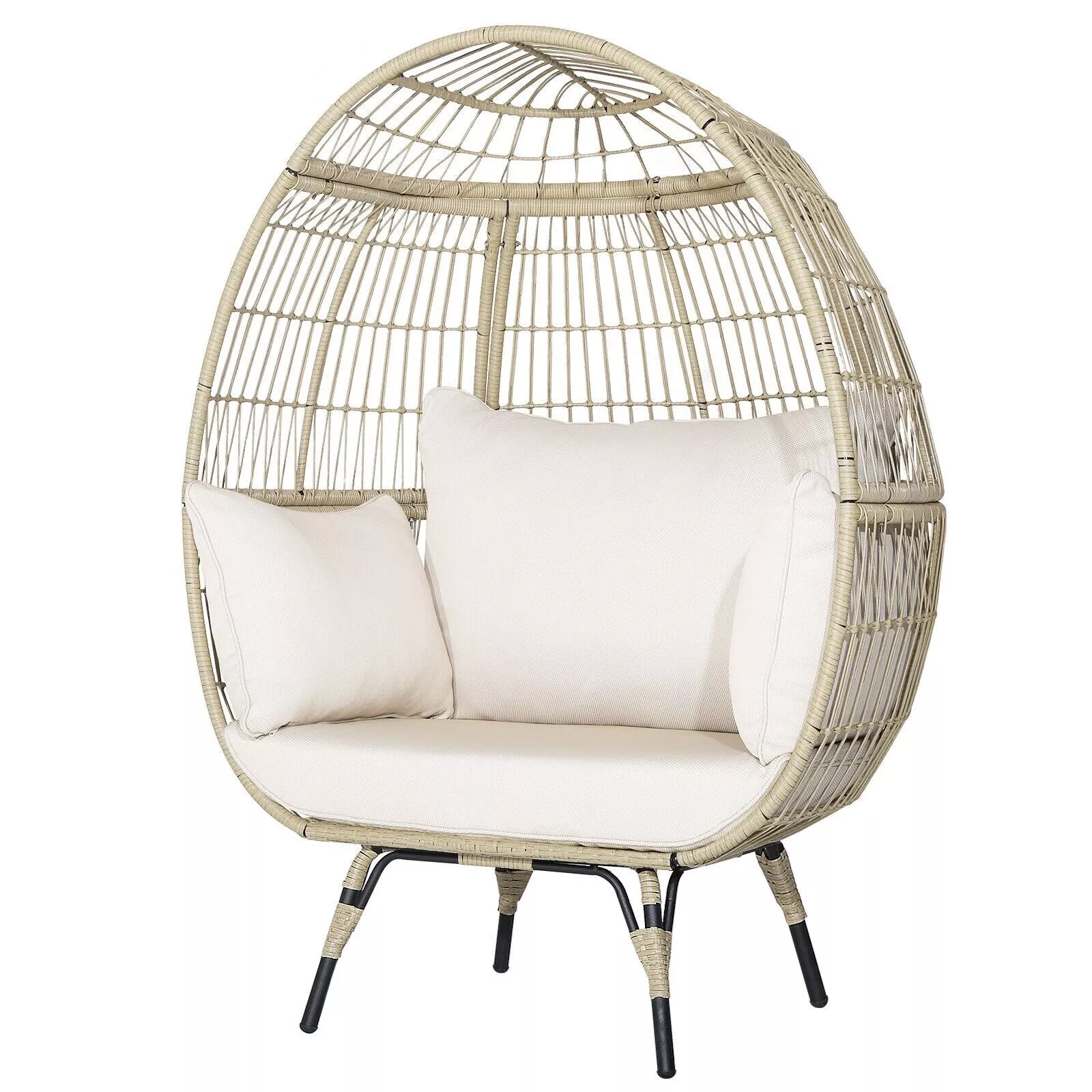 Theo Oversized Outdoor Garden Egg Chair - Image 2