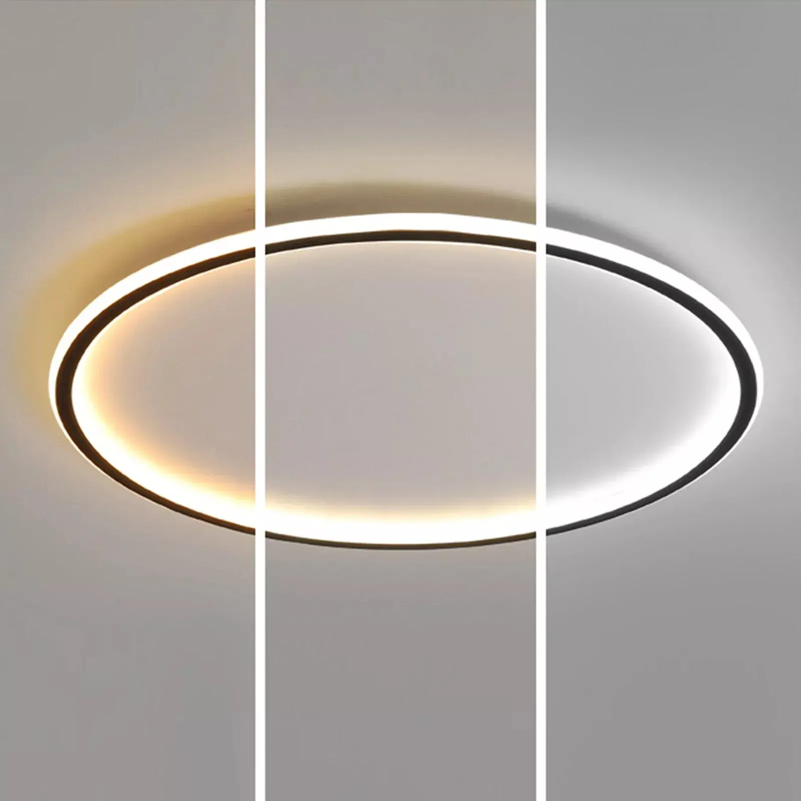 Thin Circle Flush Mount Ceiling Light - Image 4