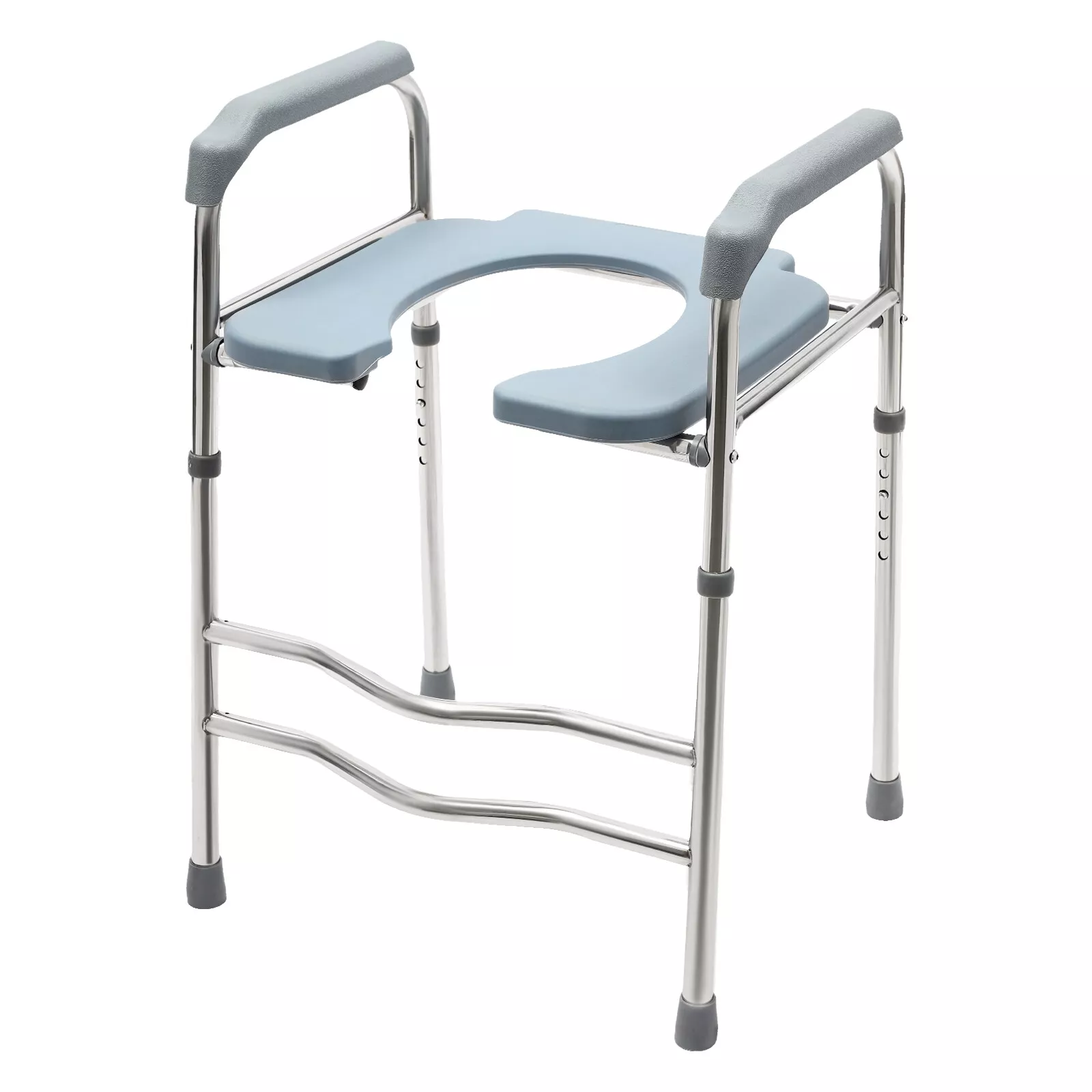 Toilet Commode Seat Riser With Handles - Image 2