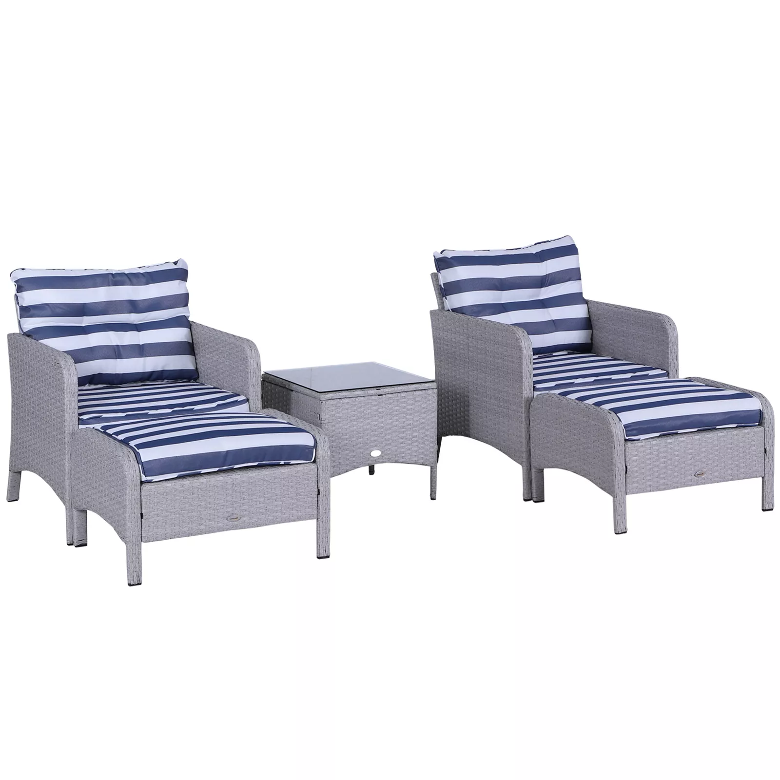 Wheeler 5 Piece Patio Furniture Set - Image 2
