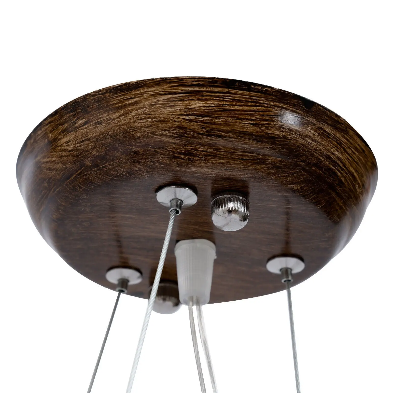 Wood Branch Bubble Dining Room Chandelier - Image 3