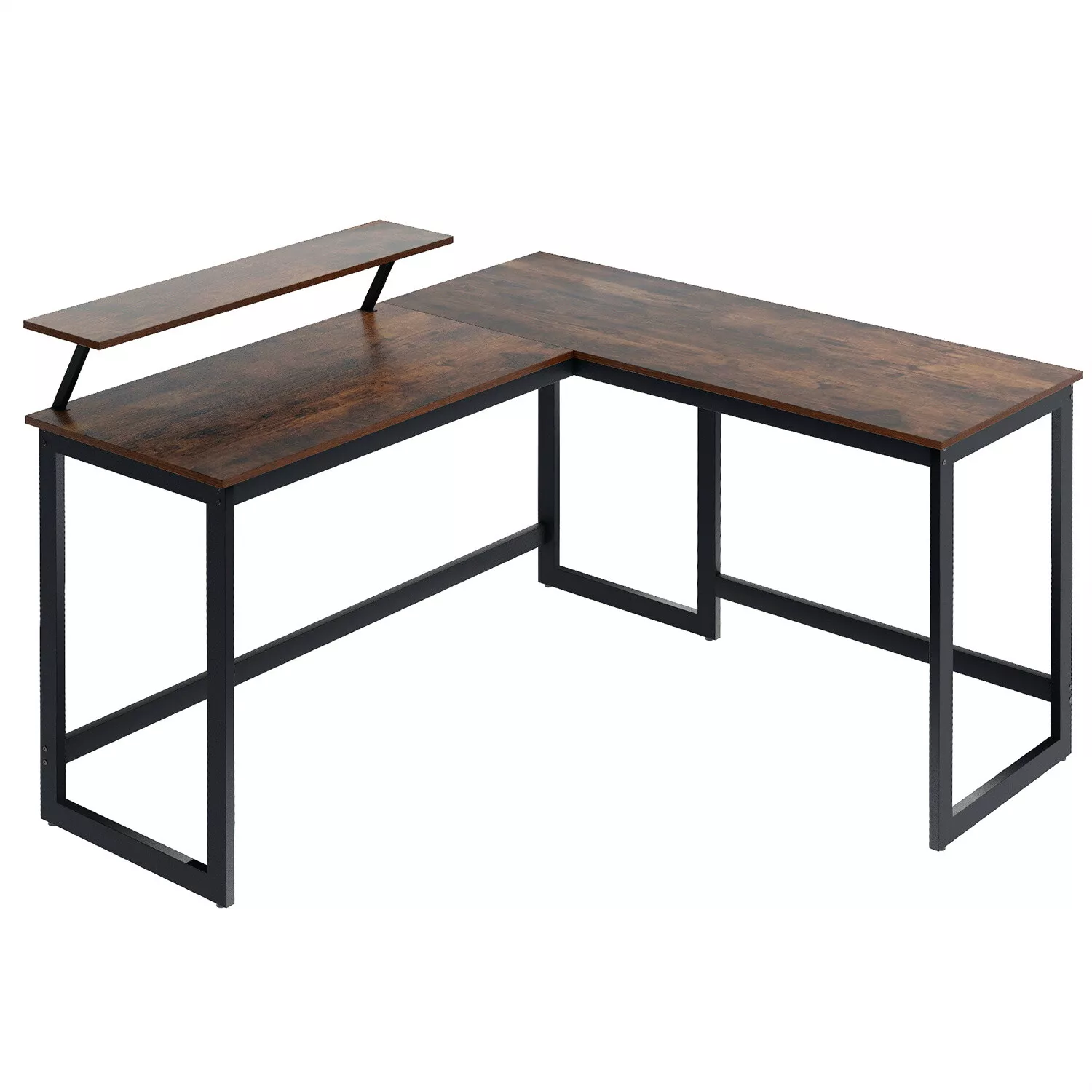 Zahra Corner L Shaped Computer Desk - Image 2