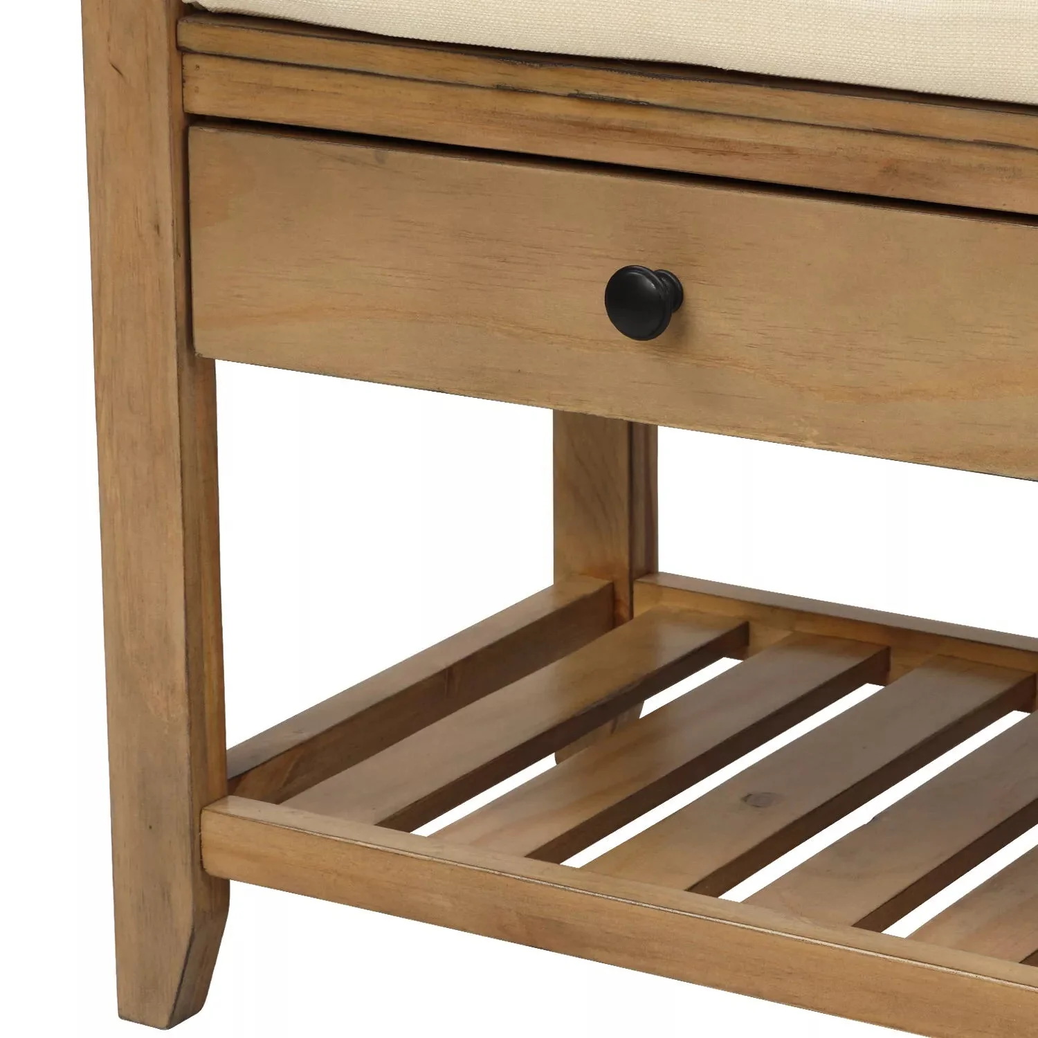 Zaina Indoor Wooden Storage Bench - Image 6