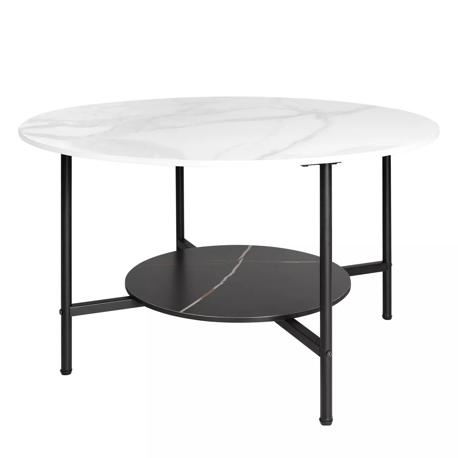 Zaina Marble Round Coffee Table - Image 3